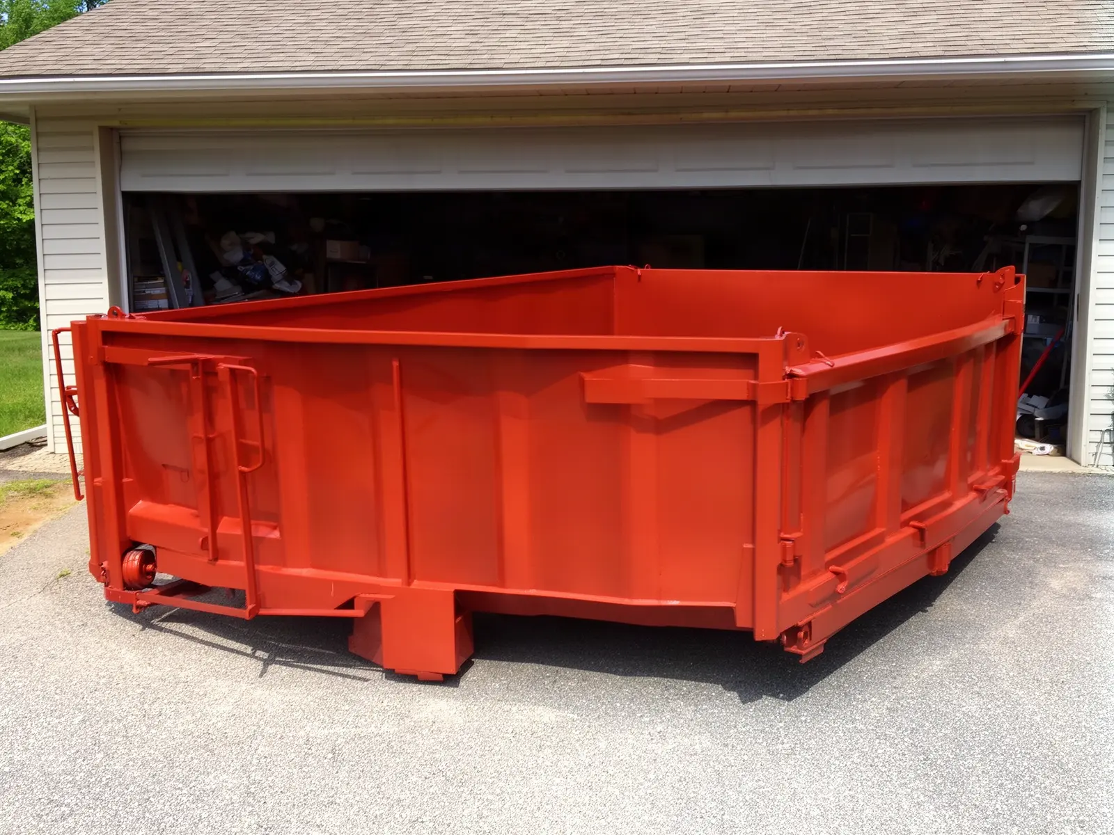 Roll-off dumpster from Cassidy Brothers Dumpster Rentals in Euless, TX